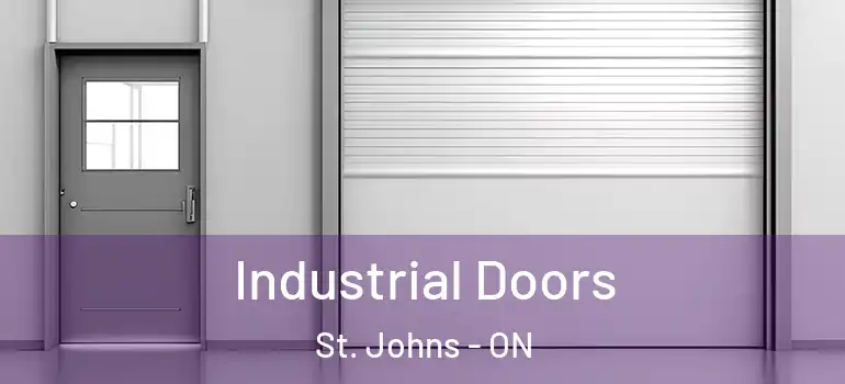 Industrial Doors St. Johns - ON