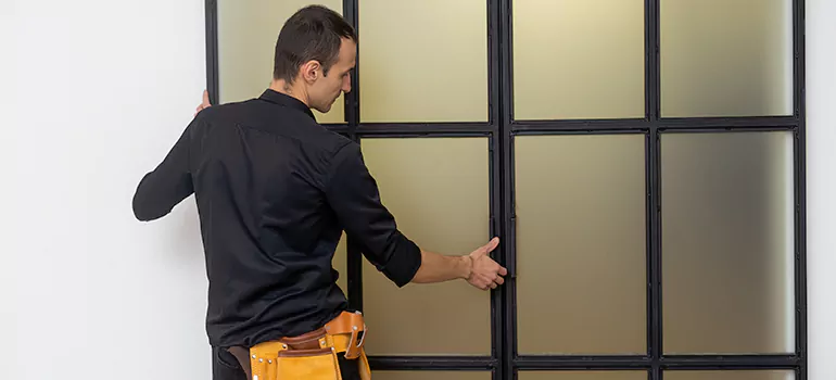 Patio French door installation in St. Johns, ON