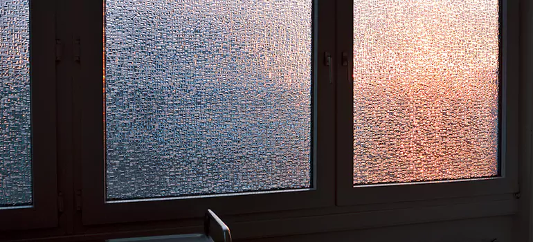 Frosted Glass Window Replacement in St. Johns, Ontario
