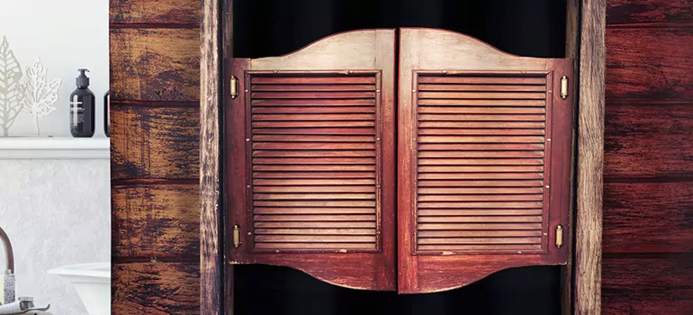 Installing Saloon Door Hinges in St. Johns, ON