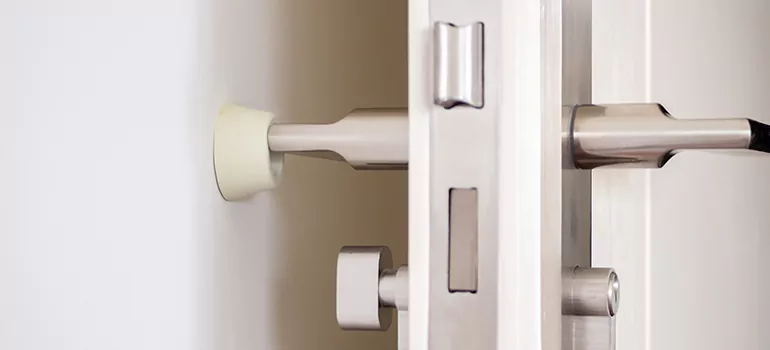 Half Moon Door Stop Installation in St. Johns, ON