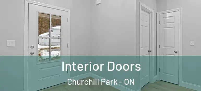 Interior Doors Churchill Park - ON