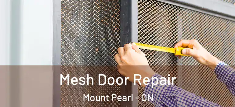 Mesh Door Repair Mount Pearl - ON