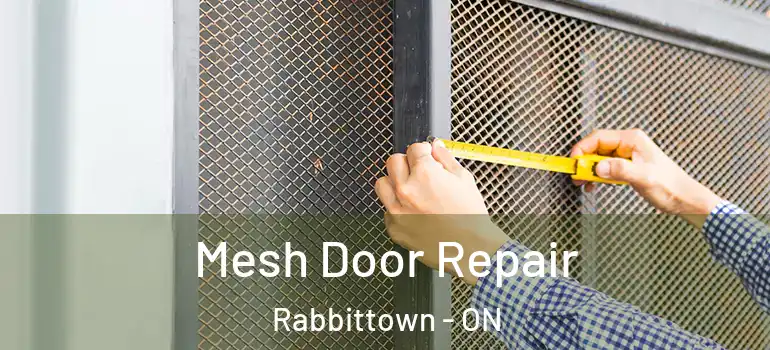  Mesh Door Repair Rabbittown - ON