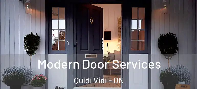Modern Door Services Quidi Vidi - ON