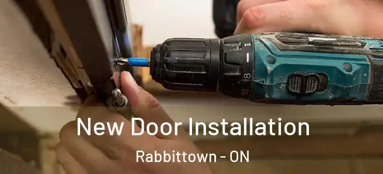 New Door Installation Rabbittown - ON