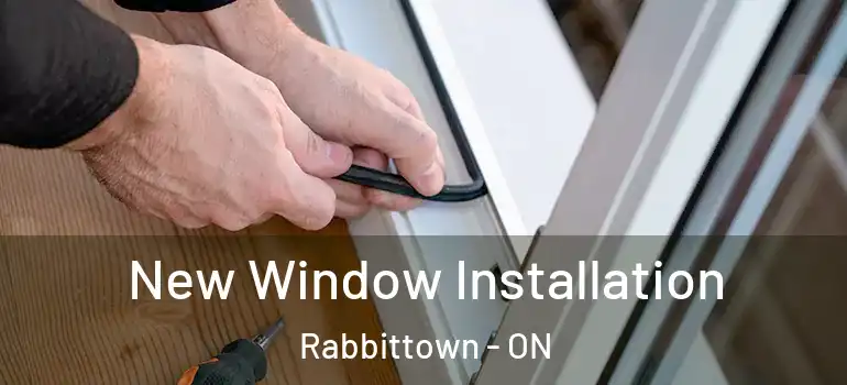  New Window Installation Rabbittown - ON