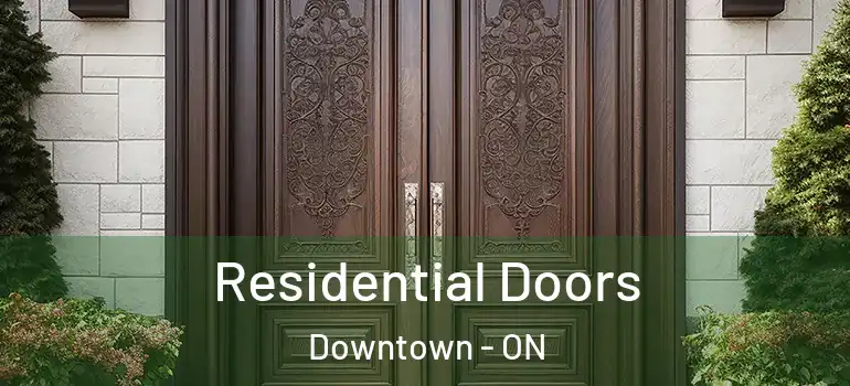 Residential Doors Downtown - ON