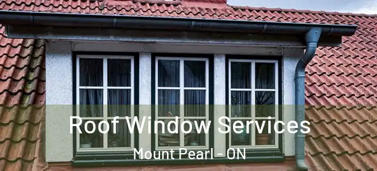 Roof Window Services Mount Pearl - ON
