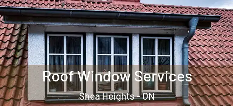 Roof Window Services Shea Heights - ON