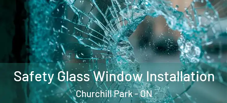 Safety Glass Window Installation Churchill Park - ON