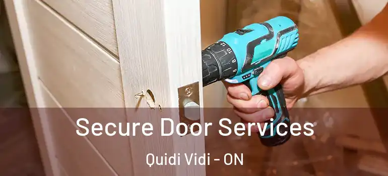 Secure Door Services Quidi Vidi - ON