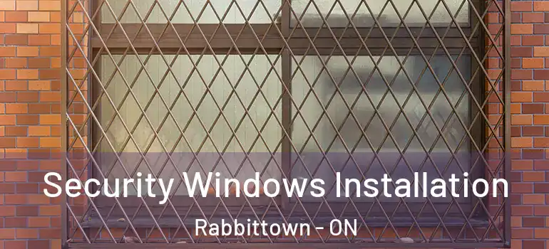  Security Windows Installation Rabbittown - ON