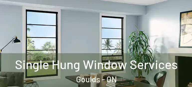  Single Hung Window Services Goulds - ON