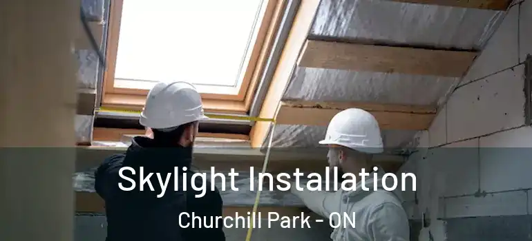  Skylight Installation Churchill Park - ON