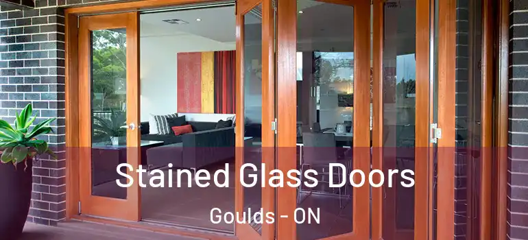 Stained Glass Doors Goulds - ON