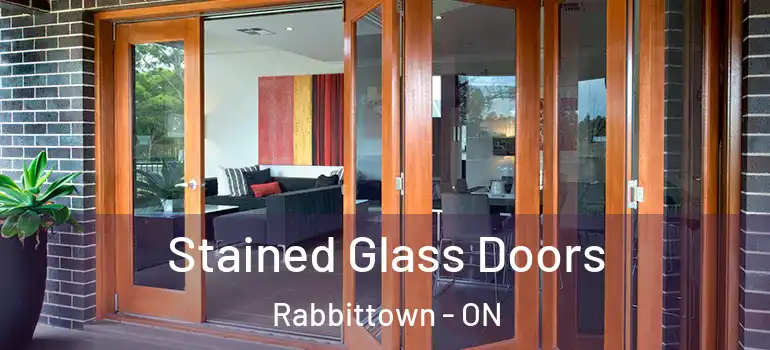 Stained Glass Doors Rabbittown - ON