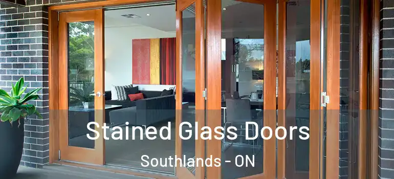 Stained Glass Doors Southlands - ON