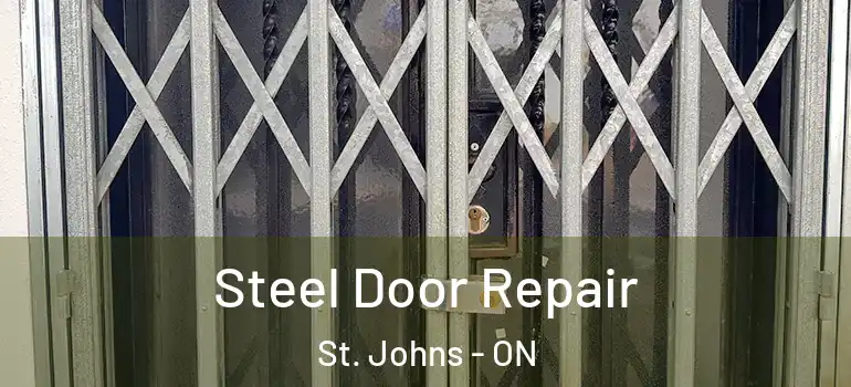  Steel Door Repair St. Johns - ON