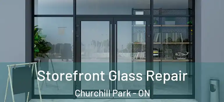 Storefront Glass Repair Churchill Park - ON