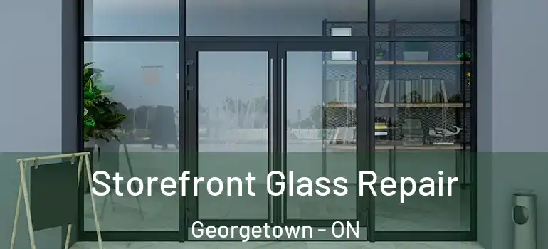 Storefront Glass Repair Georgetown - ON