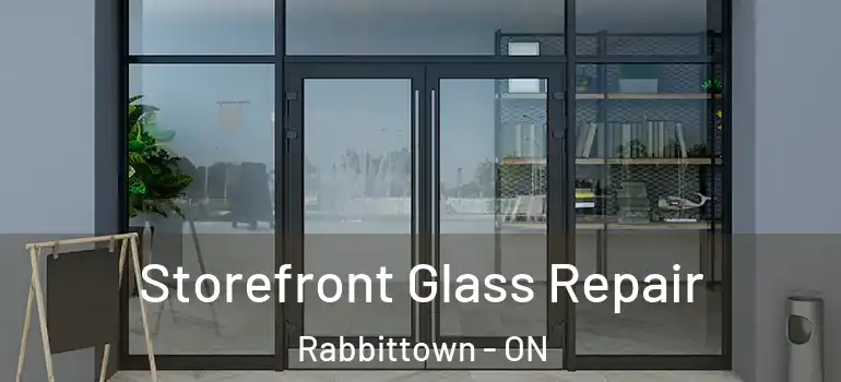 Storefront Glass Repair Rabbittown - ON