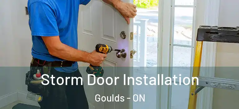 Storm Door Installation Goulds - ON