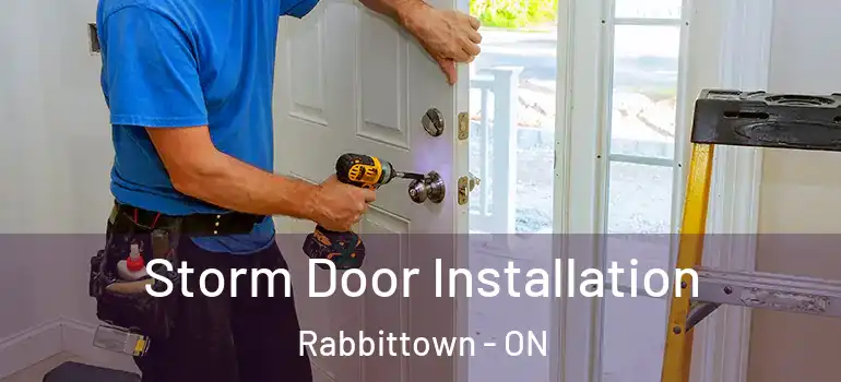 Storm Door Installation Rabbittown - ON