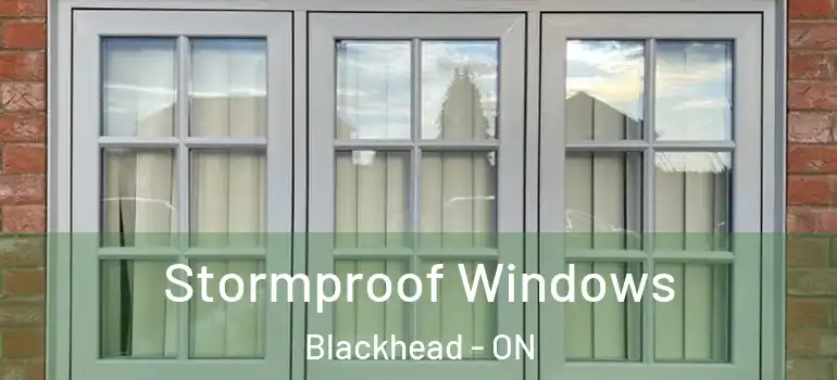 Stormproof Windows Blackhead - ON