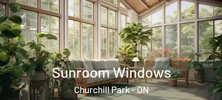  Sunroom Windows Churchill Park - ON
