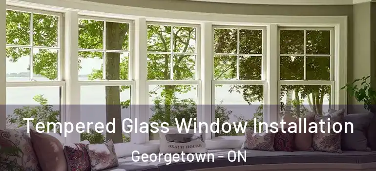 Tempered Glass Window Installation Georgetown - ON
