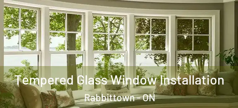  Tempered Glass Window Installation Rabbittown - ON