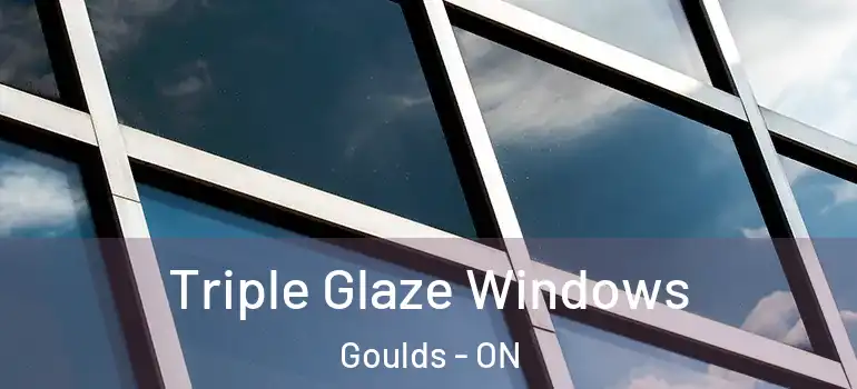 Triple Glaze Windows Goulds - ON