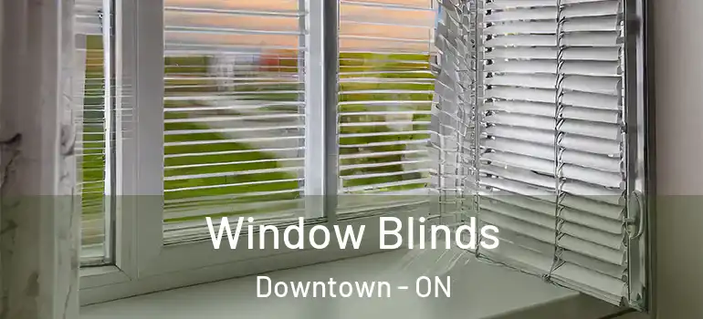 Window Blinds Downtown - ON