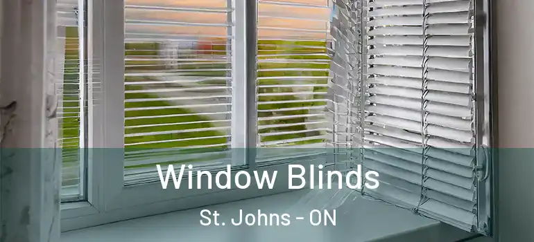 Window Blinds St. Johns - ON