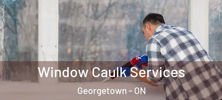 Window Caulk Services Georgetown - ON