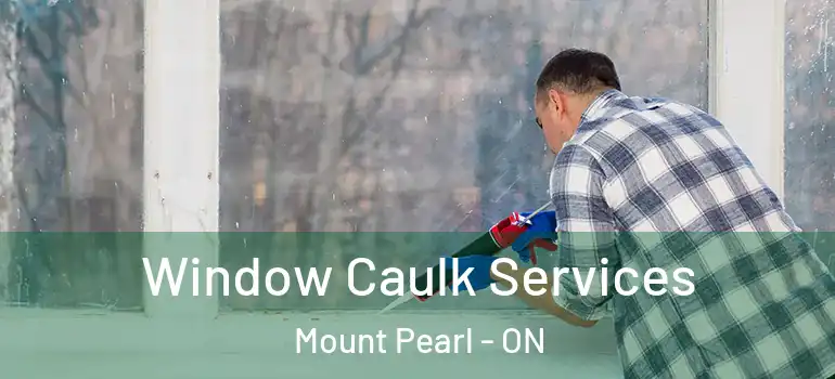 Window Caulk Services Mount Pearl - ON