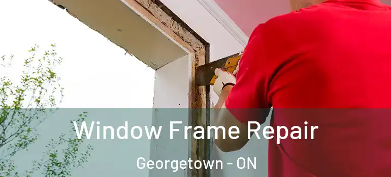 Window Frame Repair Georgetown - ON