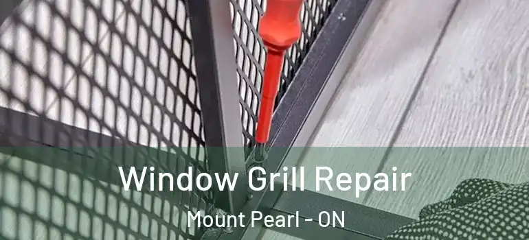 Window Grill Repair Mount Pearl - ON