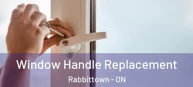  Window Handle Replacement Rabbittown - ON