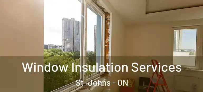  Window Insulation Services St. Johns - ON