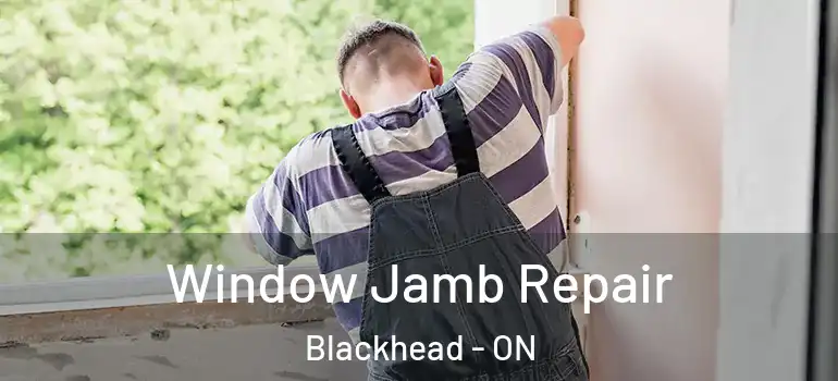 Window Jamb Repair Blackhead - ON