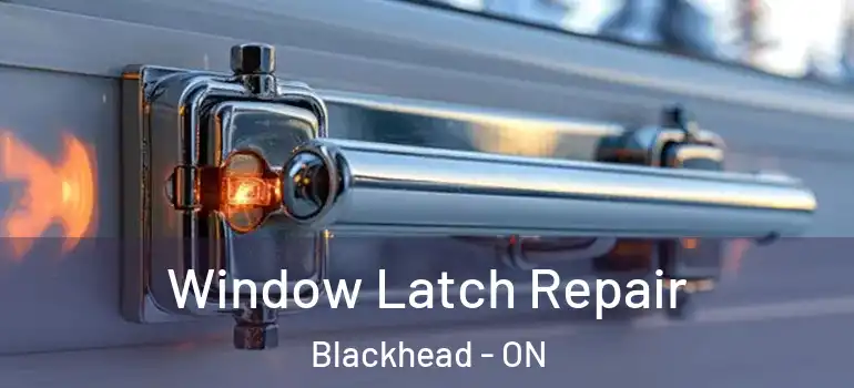 Window Latch Repair Blackhead - ON