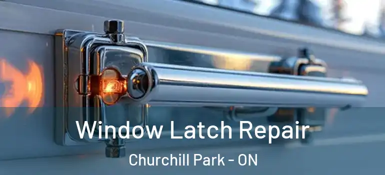 Window Latch Repair Churchill Park - ON