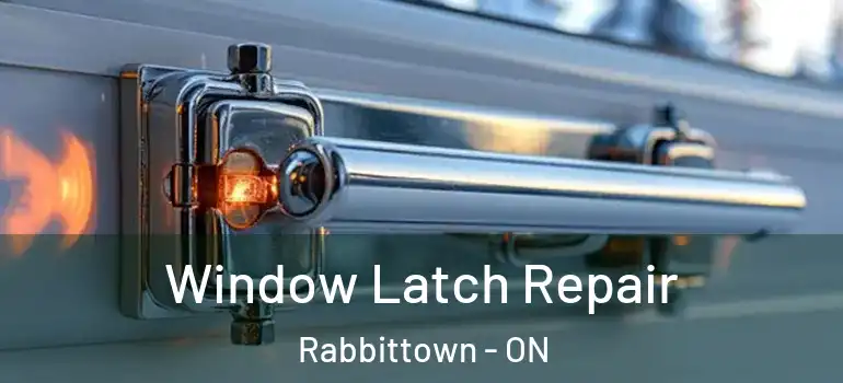 Window Latch Repair Rabbittown - ON