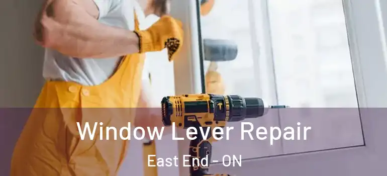 Window Lever Repair East End - ON