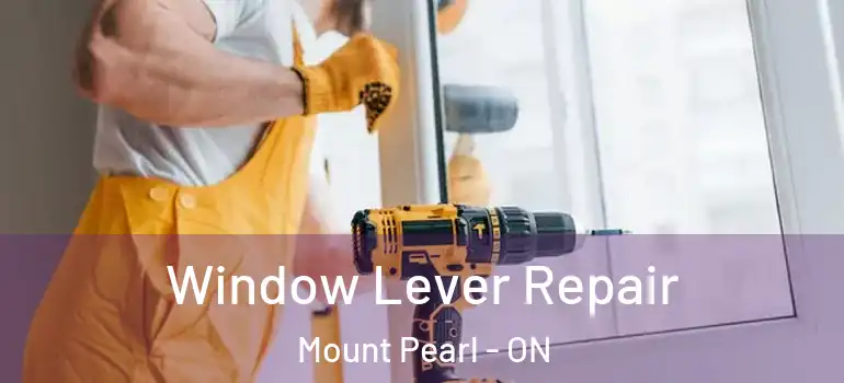  Window Lever Repair Mount Pearl - ON