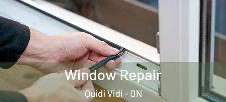  Window Repair Quidi Vidi - ON