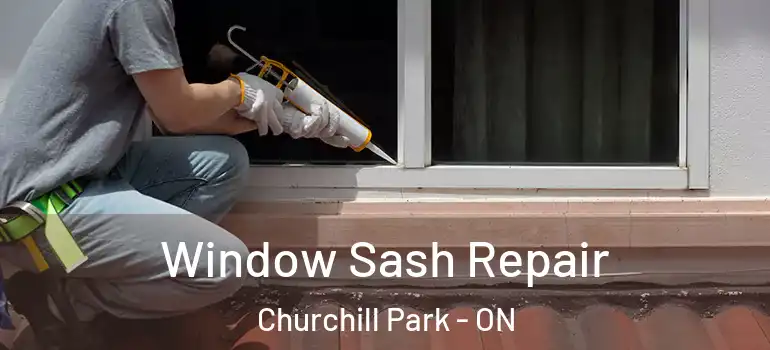 Window Sash Repair Churchill Park - ON