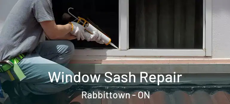 Window Sash Repair Rabbittown - ON